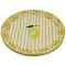 Citrus Kitchen 7" Lemon Stripes Paper Snack Plates, 10ct. by Celebrate It™
